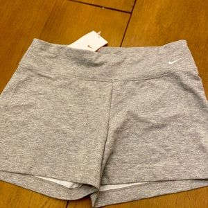 Nike Gray Athletic Shorts Women